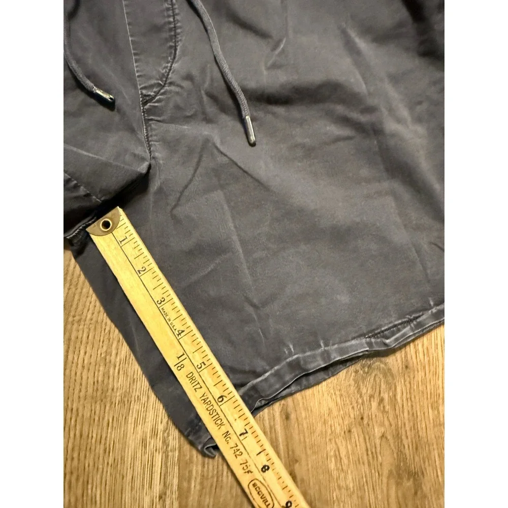 American Eagle Shorts Mens Large Gray Adult Drawstring Casual Excellent
